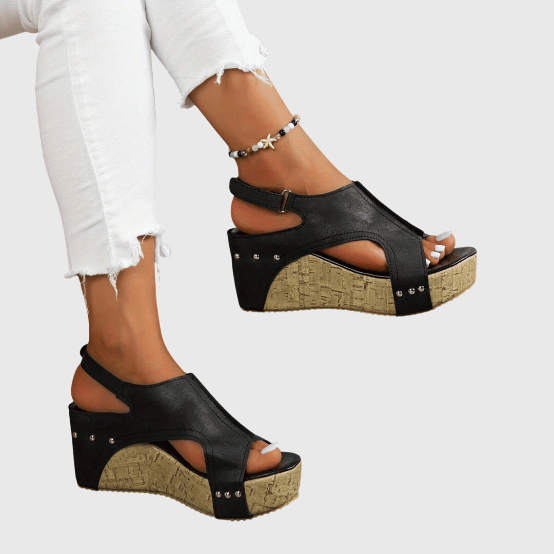 Lucinda | Orthopedic Wedge Sandal
