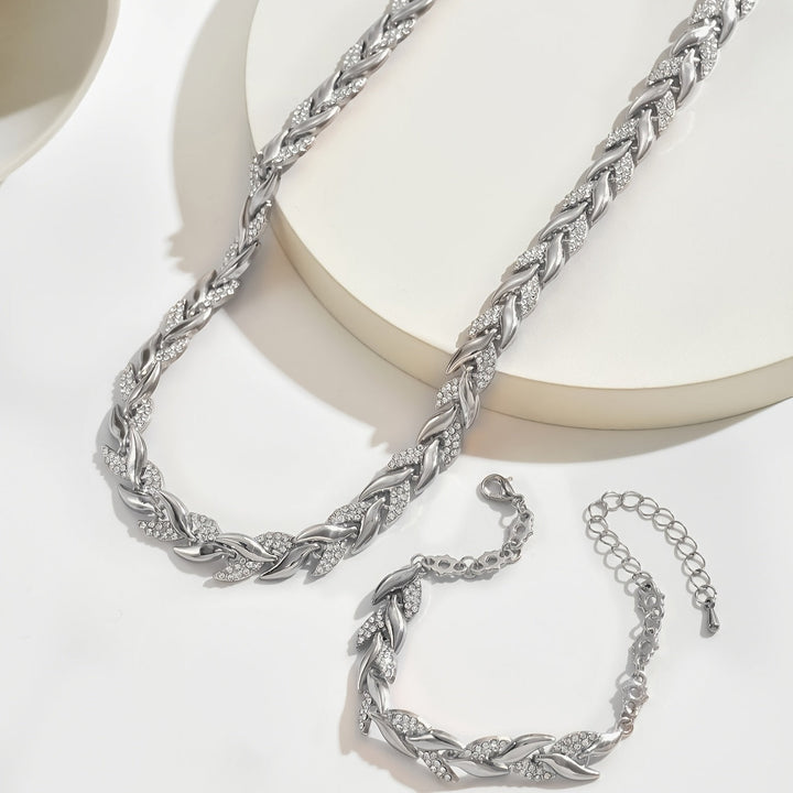 Hazel | Fishtail Crystal Ensemble Set