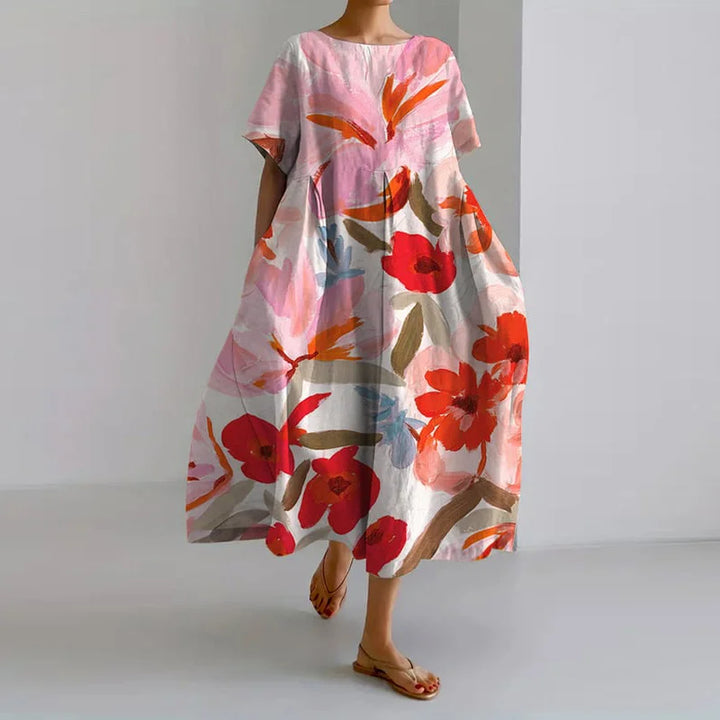 Rosanna floral A-line summer dress — Jarah Melbourne