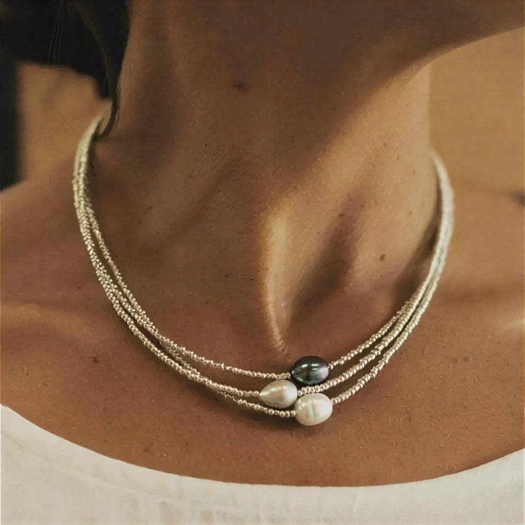 Cordelia | Baroque Pearl Multi-Strand Necklace
