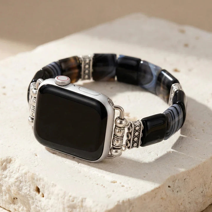 Willow | Onyx & Agate Apple Watch Band