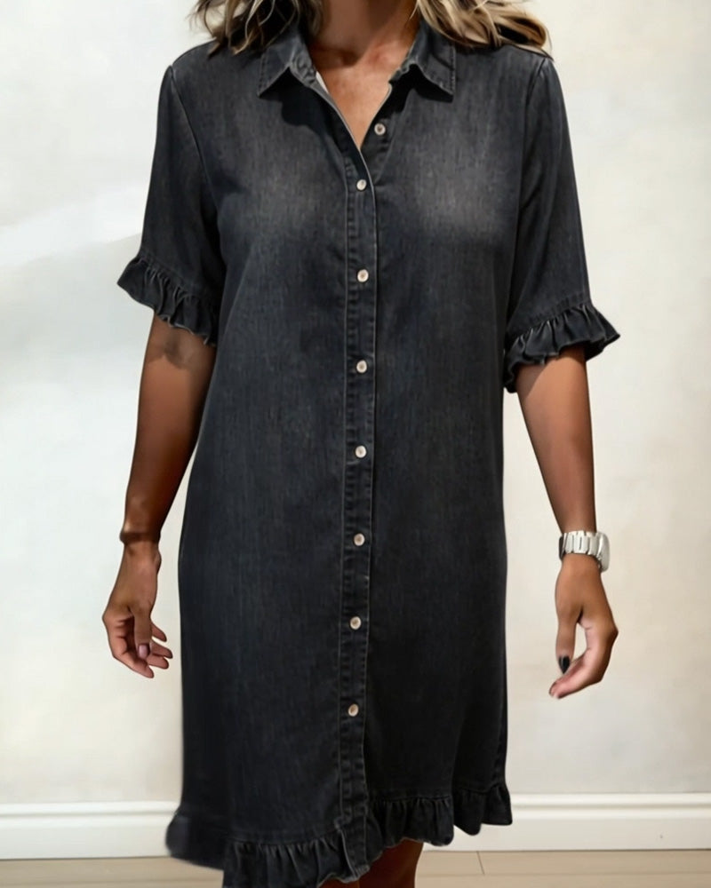 Melora | Lightweight Denim Dress