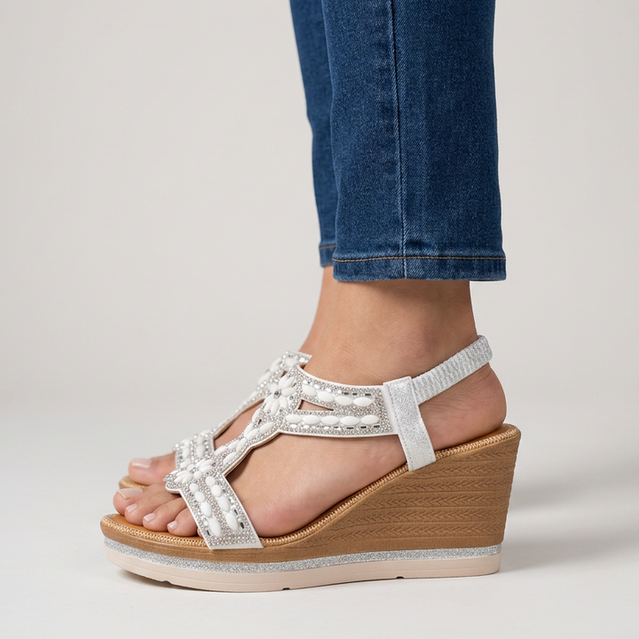 Eden - Comfortable wedge sandal for women