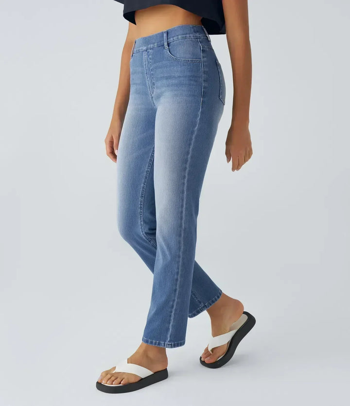 Naomi | High Waist Elastic Comfort Pants