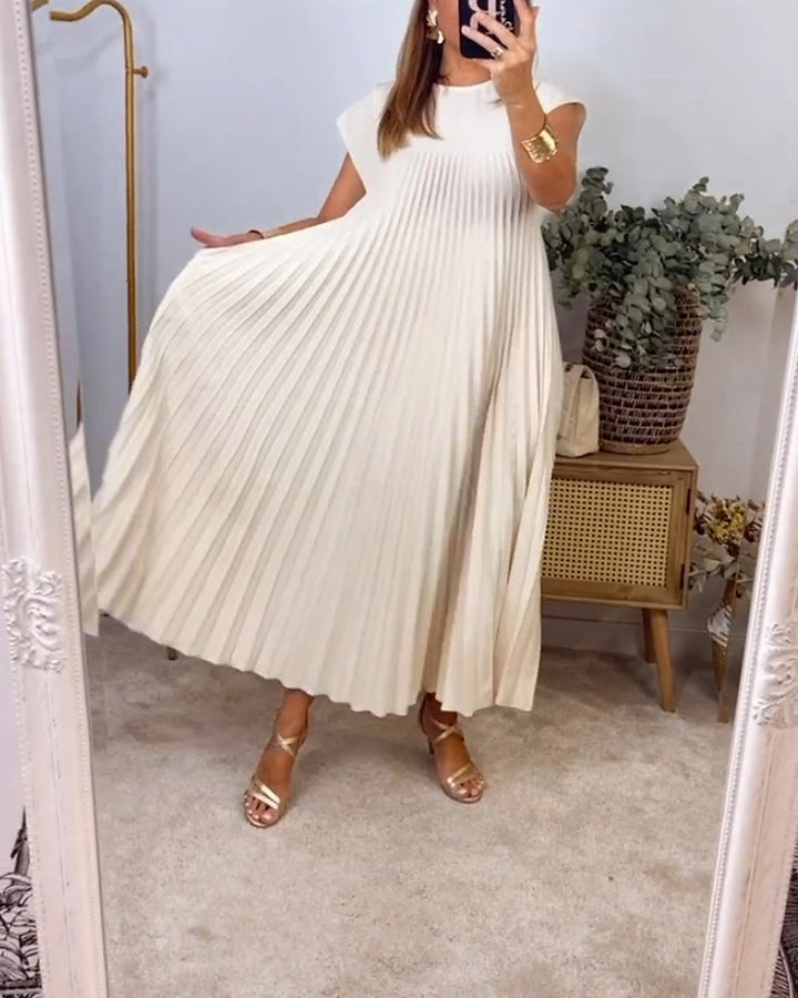 Petra | Classic Pleated Dress