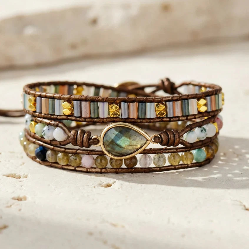 Sage | Labradorite Healing Bracelet