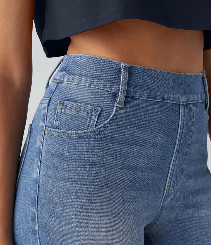 Naomi | High Waist Elastic Comfort Pants