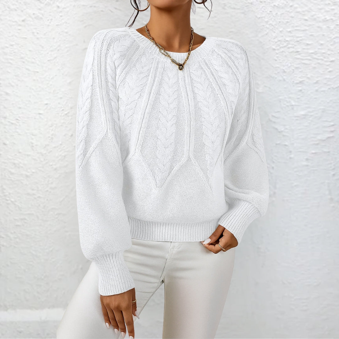 Erika – Wide-Sleeve Knit Jumper — Jarah Melbourne