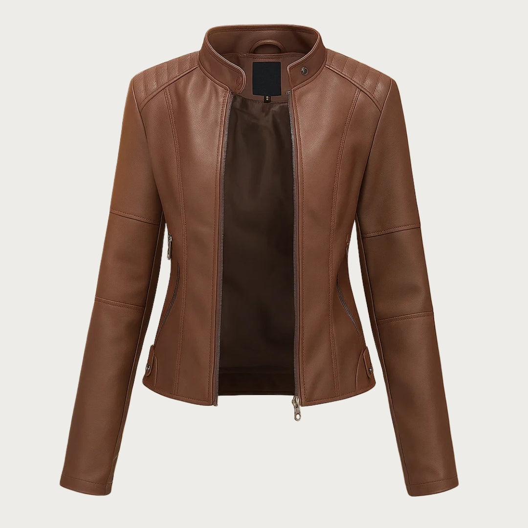 Jeniffer – Modern Leather Jacket — Jarah Melbourne