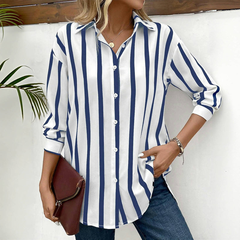 Noor striped blouse — Jarah Melbourne