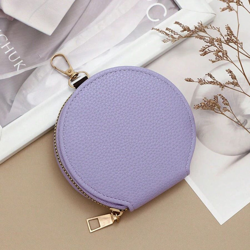 Nina | Solid Zip Coin Purse — Jarah Melbourne
