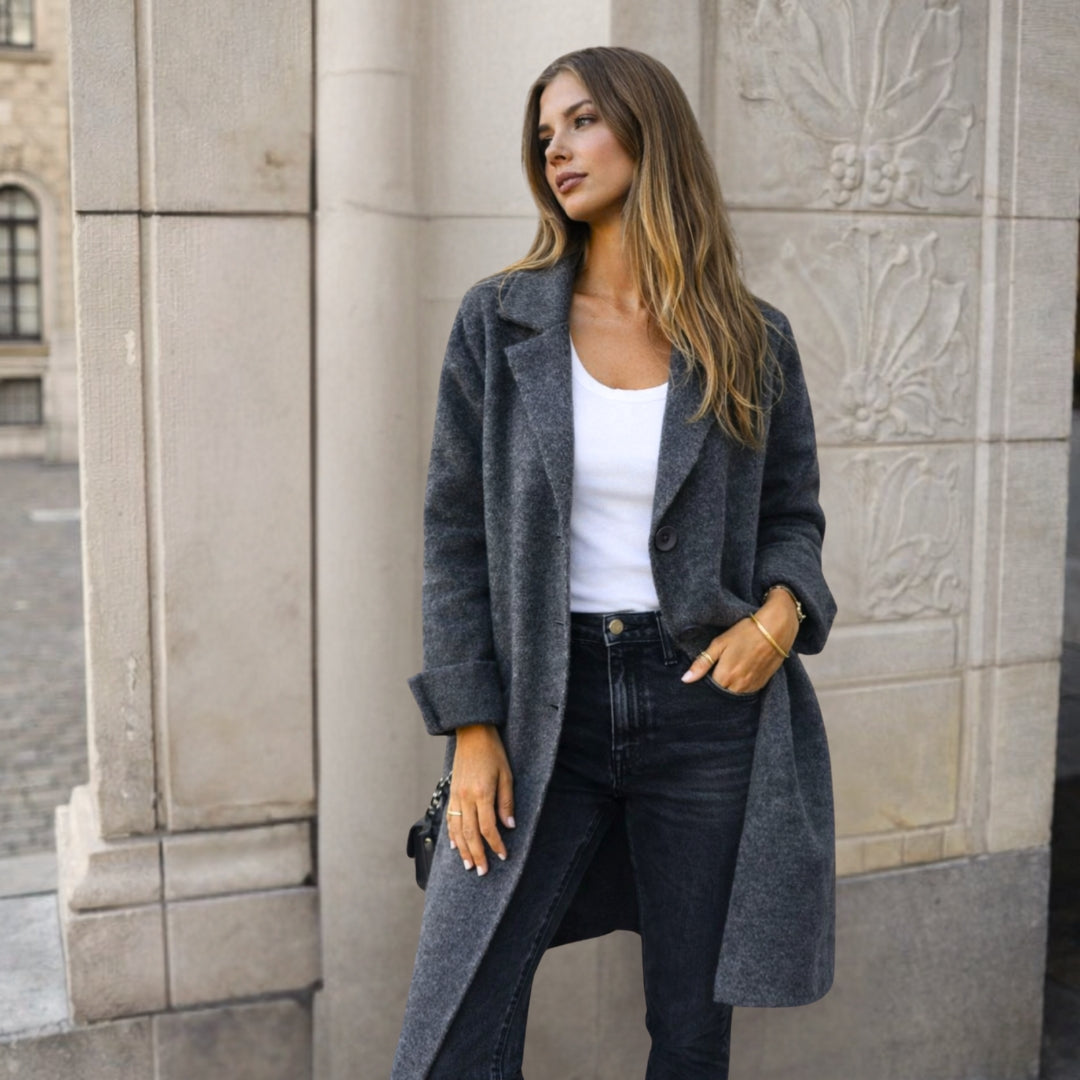 Stella – Button-Front Jacket — Jarah Melbourne