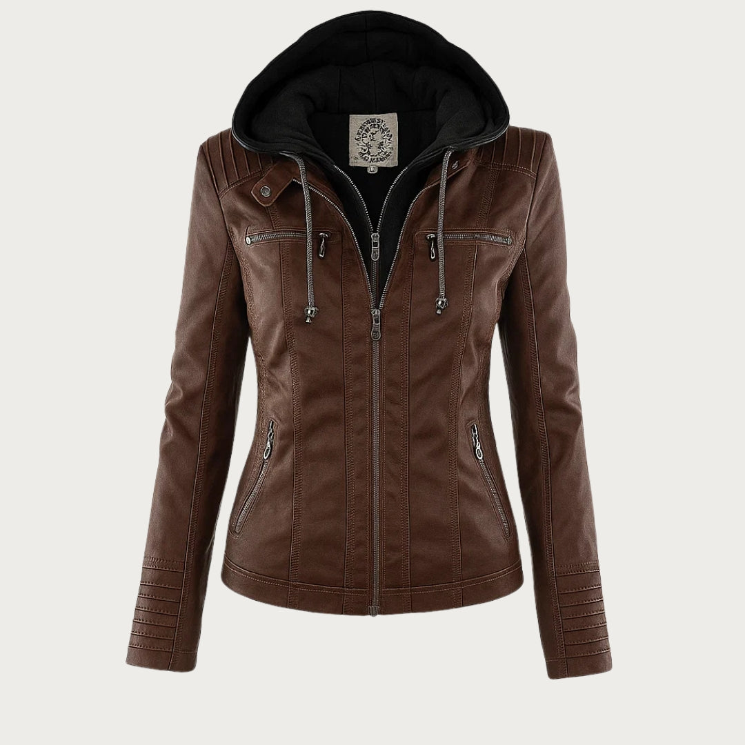 Monika – Leather Jacket — Jarah Melbourne