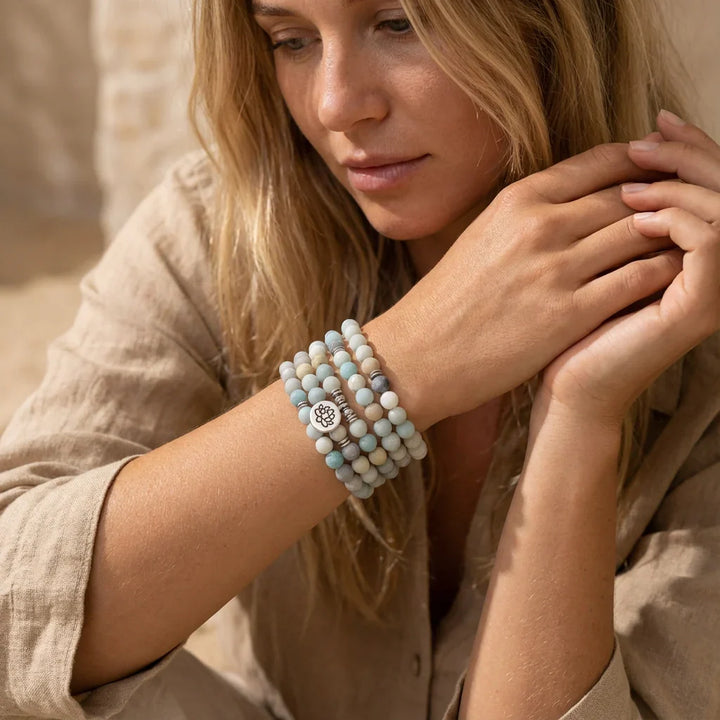 Hazel | Divine Amazonite Mala