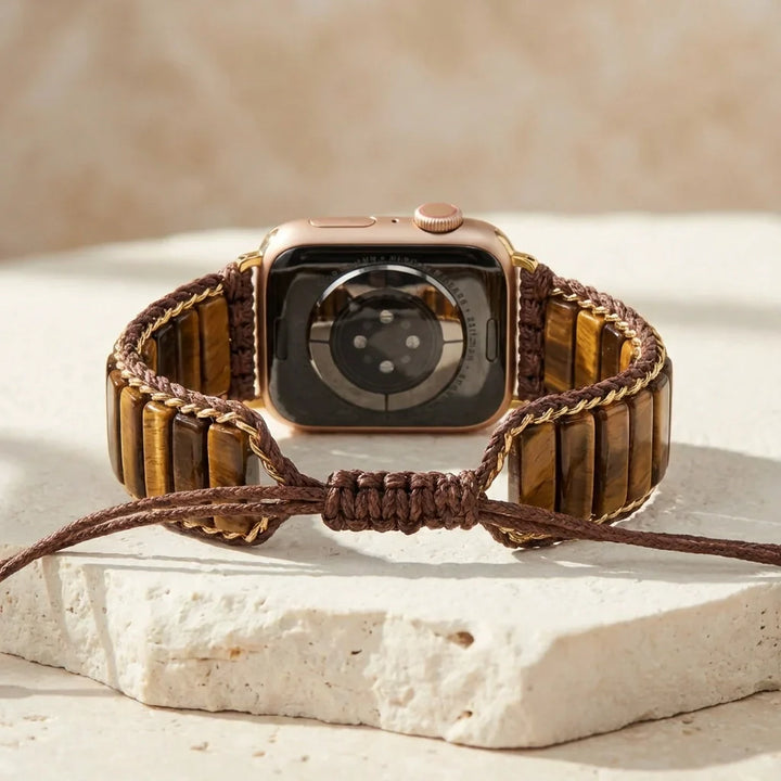Bella | Powerful Tiger's Eye Apple Watch Band