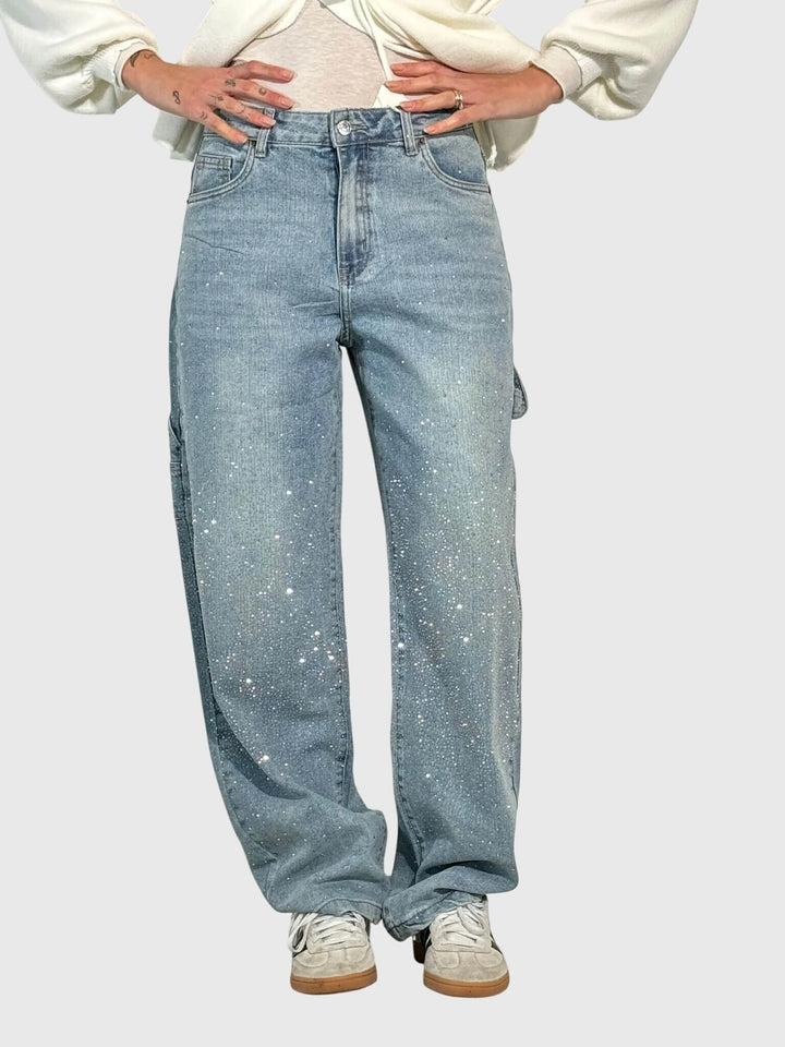 Stella | Diamond Pattern Pants