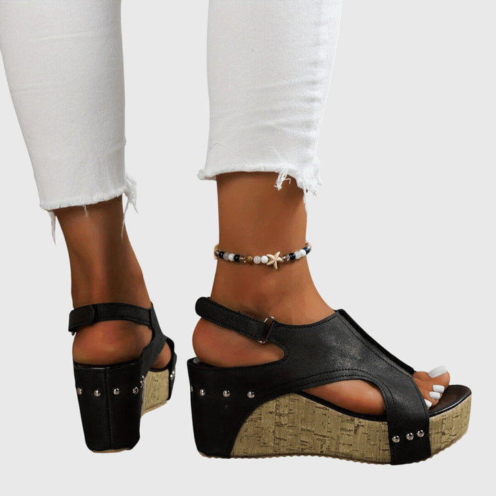 Lucinda | Orthopedic Wedge Sandal