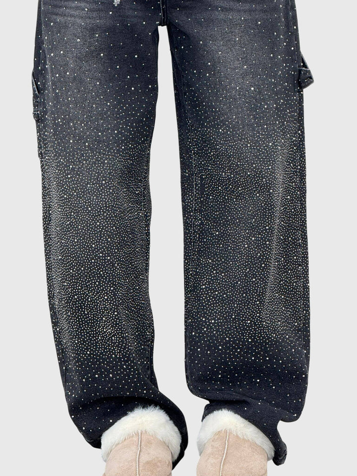 Stella | Diamond Pattern Pants
