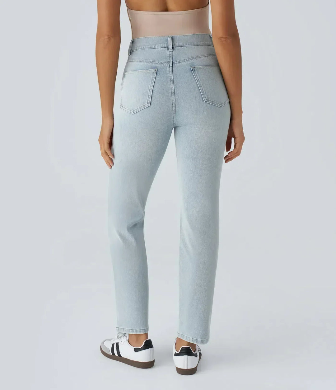Naomi | High Waist Elastic Comfort Pants