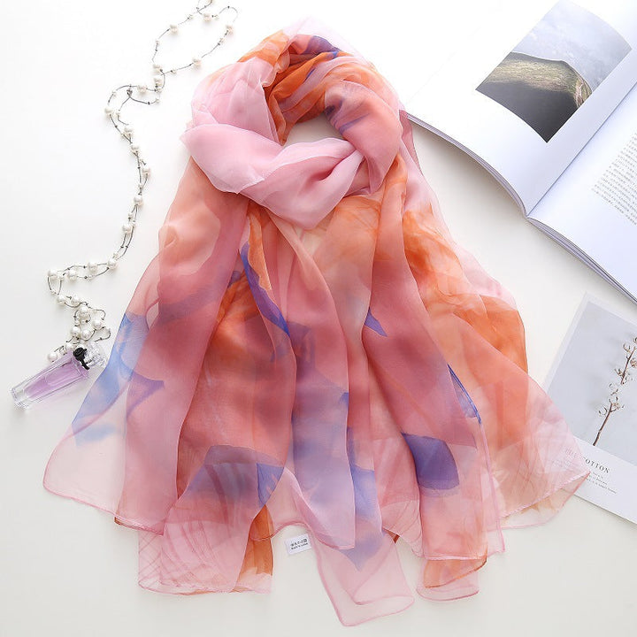 Sage | Colourful Gradient Scarf