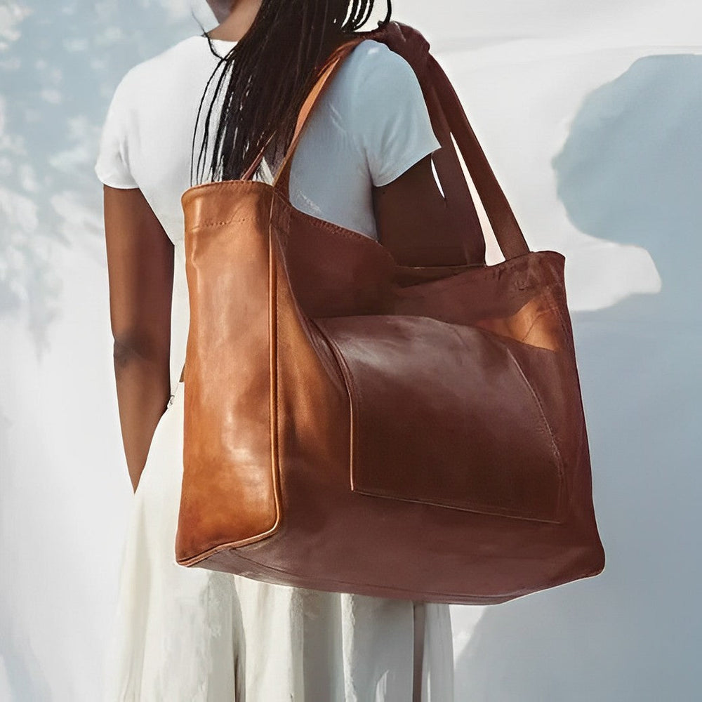 Willa | Chic Leather Shoulder Bag — Jarah Melbourne
