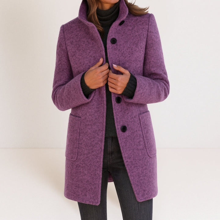Stella – High-Collar Jacket — Jarah Melbourne