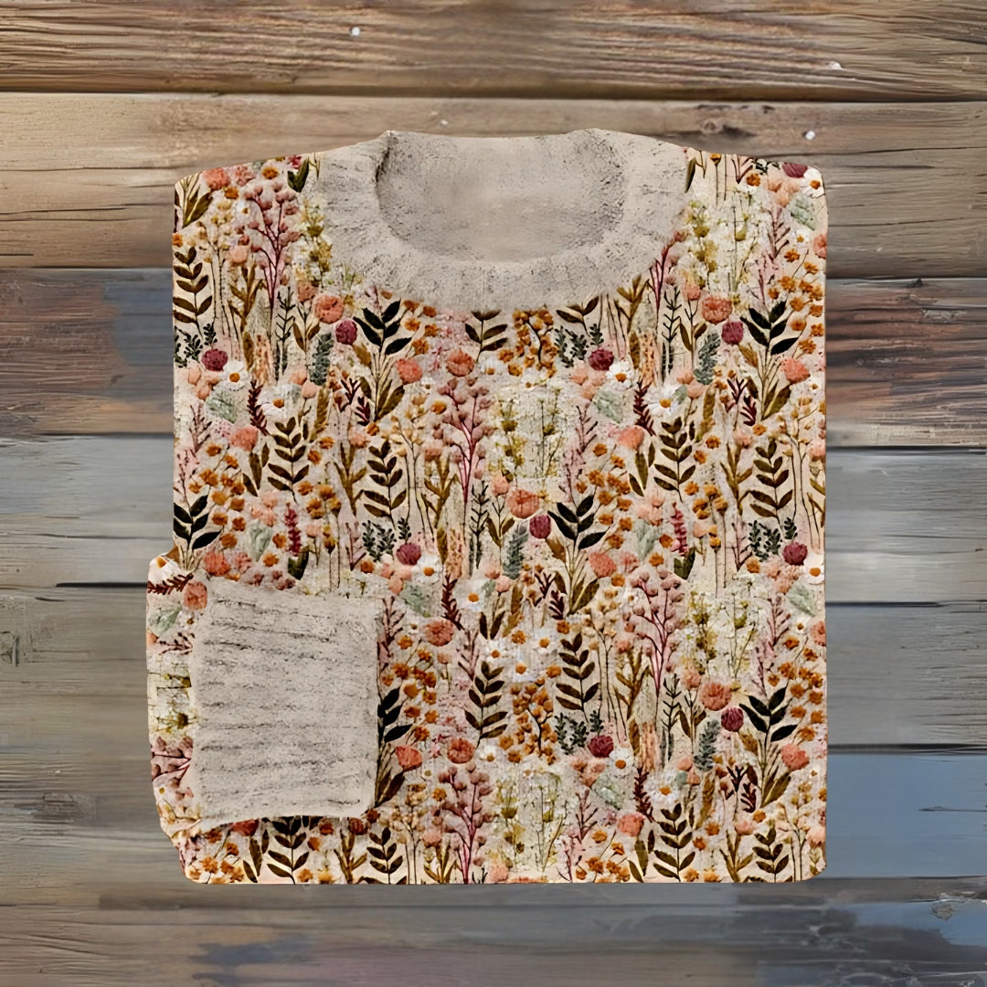 Nova – Comfortable Floral Jumper — Jarah Melbourne