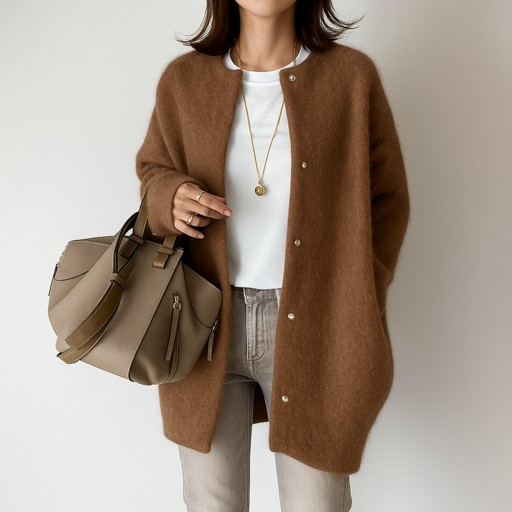 Silvia – Warm Knit Cardigan — Jarah Melbourne
