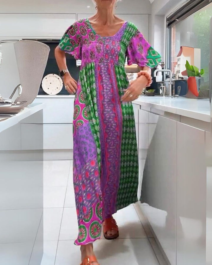 Ash | Colorful Boho Dress