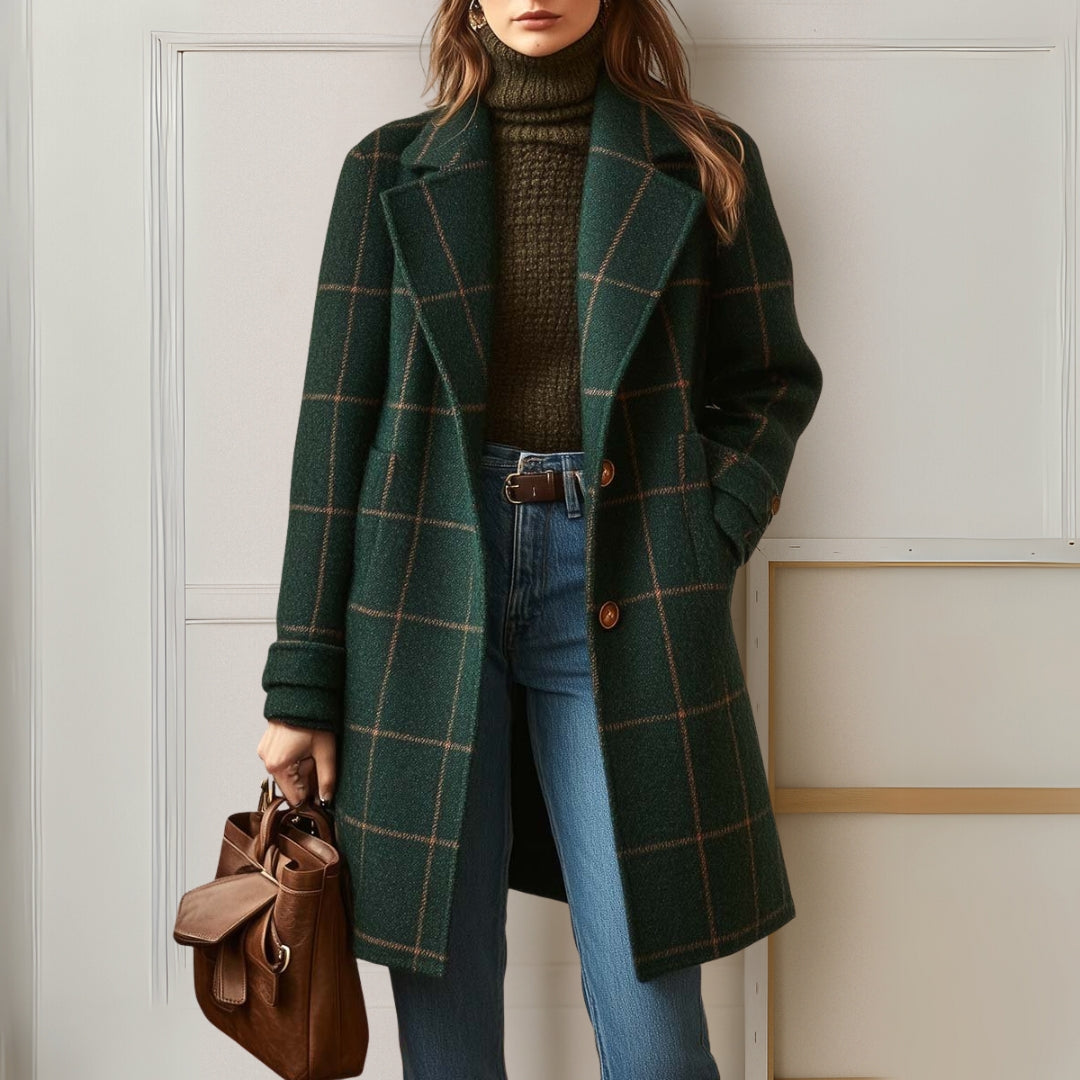 Judith – Long Cashmere-Look Jacket — Jarah Melbourne