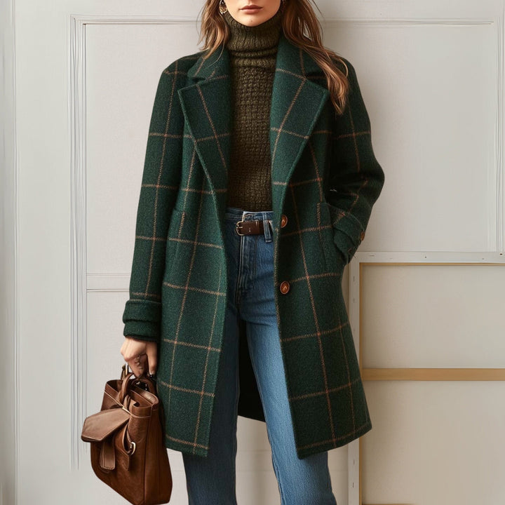 Judith – Long Cashmere-Look Jacket — Jarah Melbourne