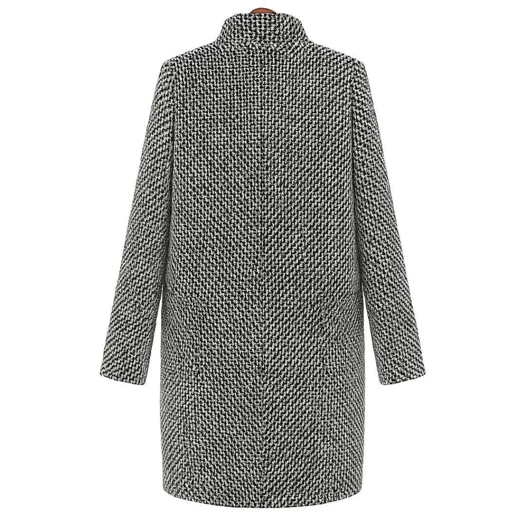 Caterina – Long Wool-Blend Jacket — Jarah Melbourne