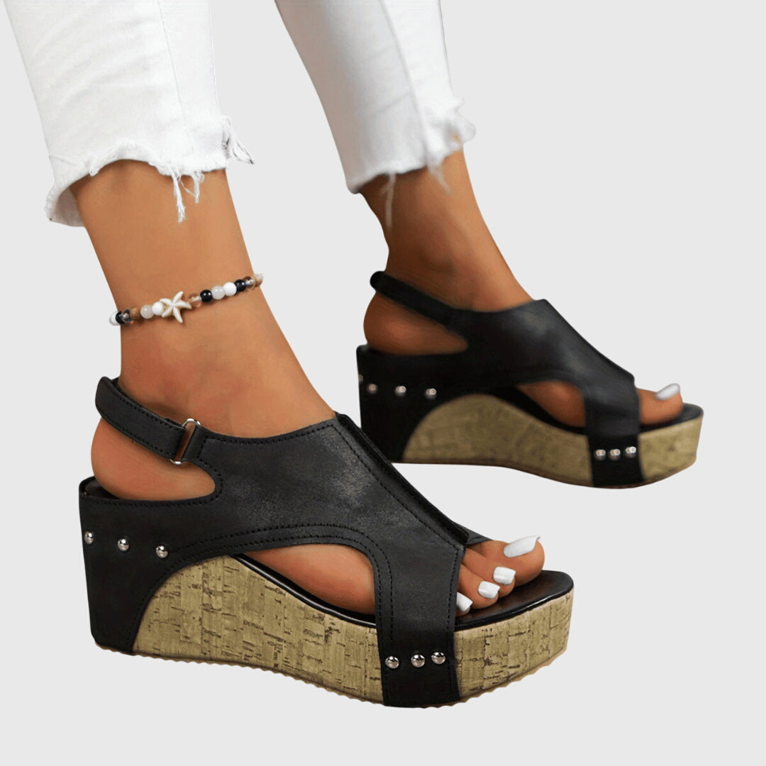 Lucinda | Orthopedic Wedge Sandal
