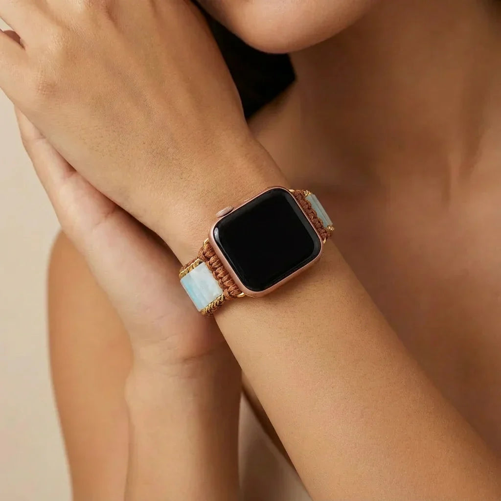 Violet | Amazonite Honesty Apple Watch Band