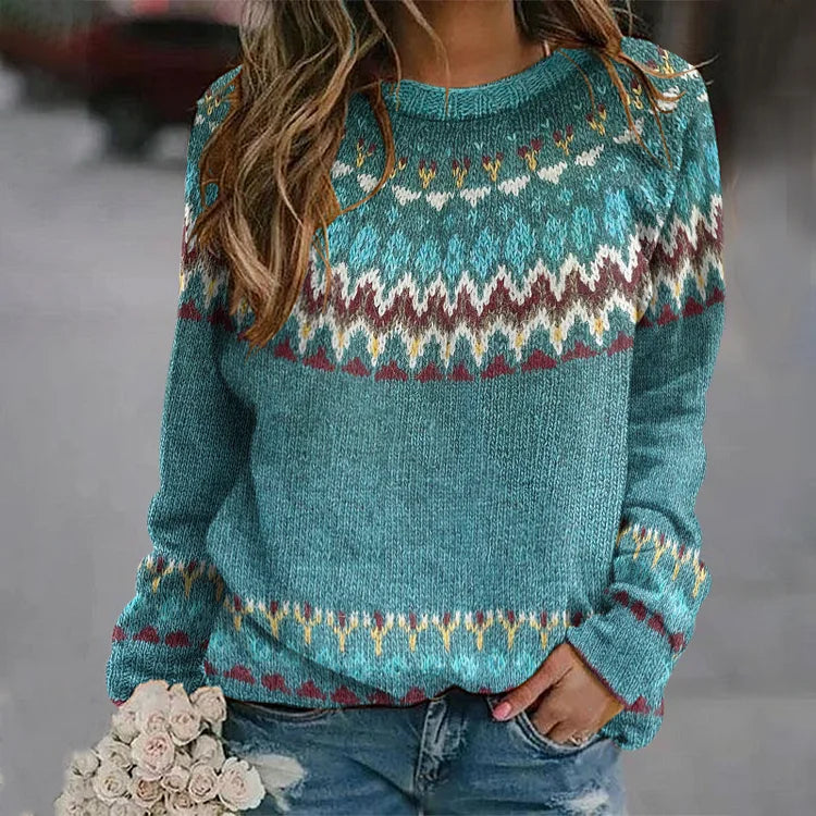Karin | Comfortable Retro Sweater