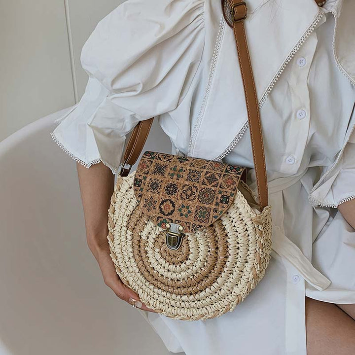 Biscuit printed bag — Jarah Melbourne