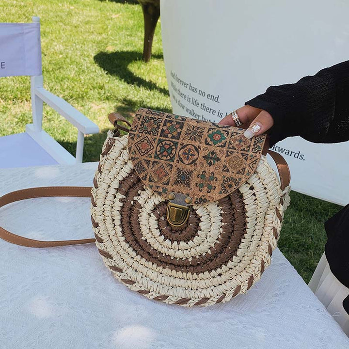 Biscuit printed bag — Jarah Melbourne