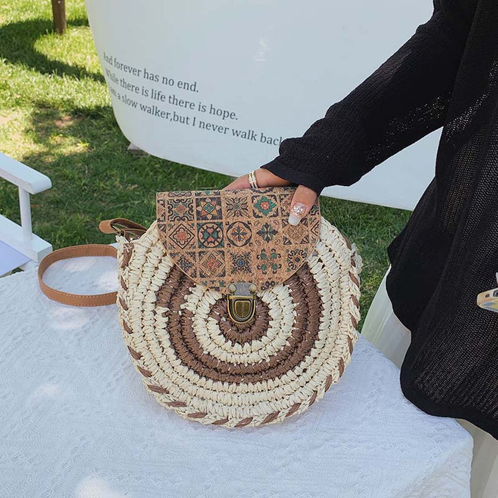 Biscuit printed bag — Jarah Melbourne
