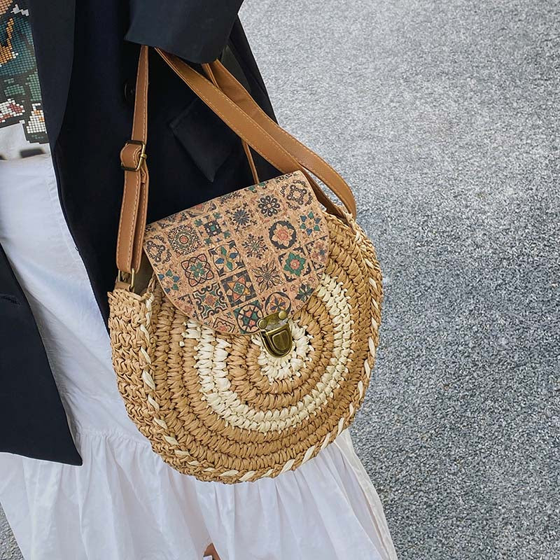 Biscuit printed bag — Jarah Melbourne