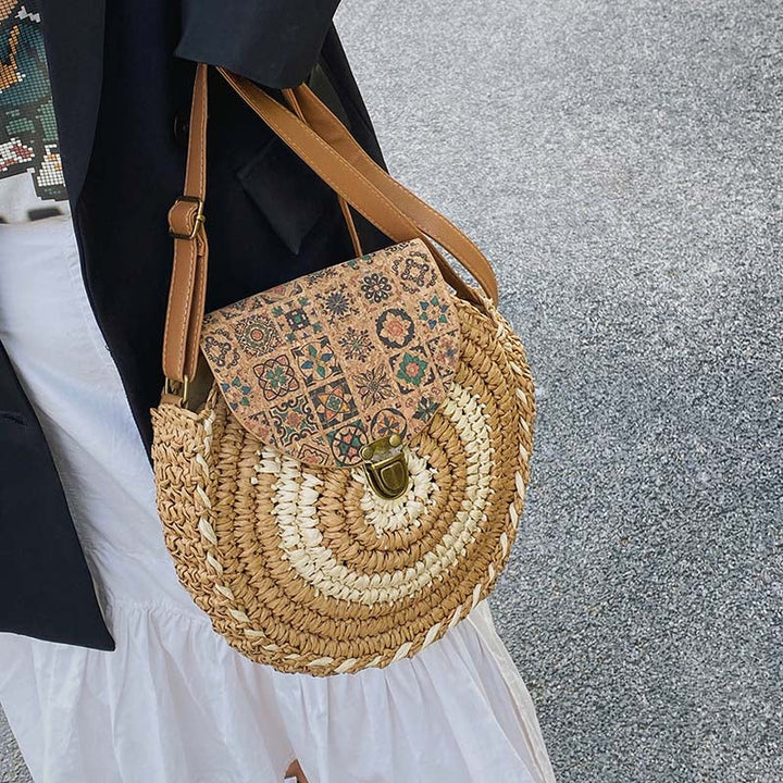 Biscuit printed bag — Jarah Melbourne
