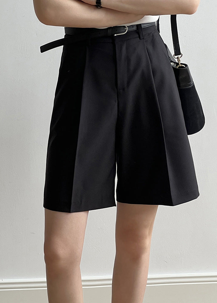 Khaki High Waist Versatile Shorts