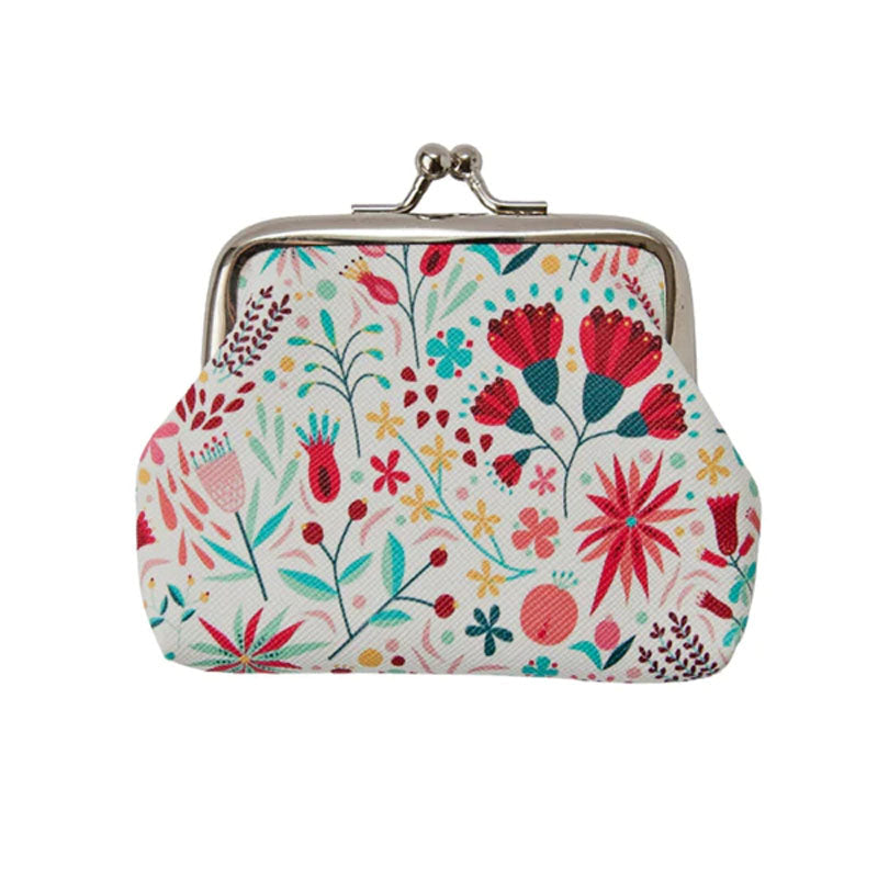 June | Printed Boho Coin Purse — Jarah Melbourne