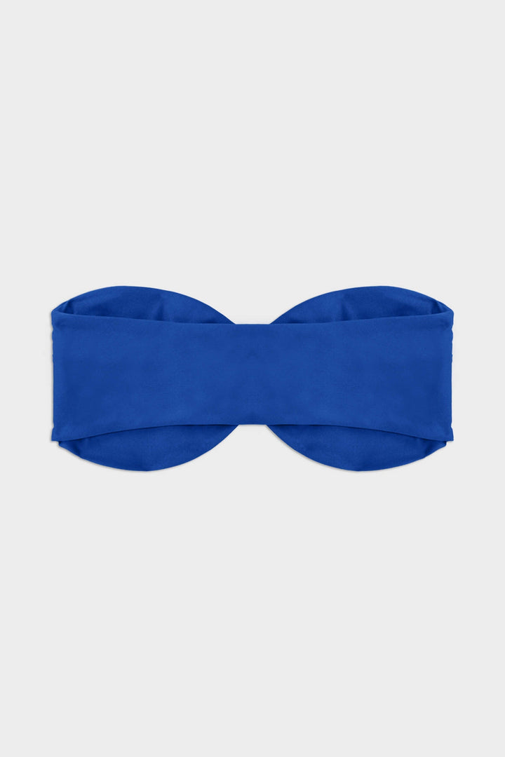 Caia Top - Ocean Blue Shine