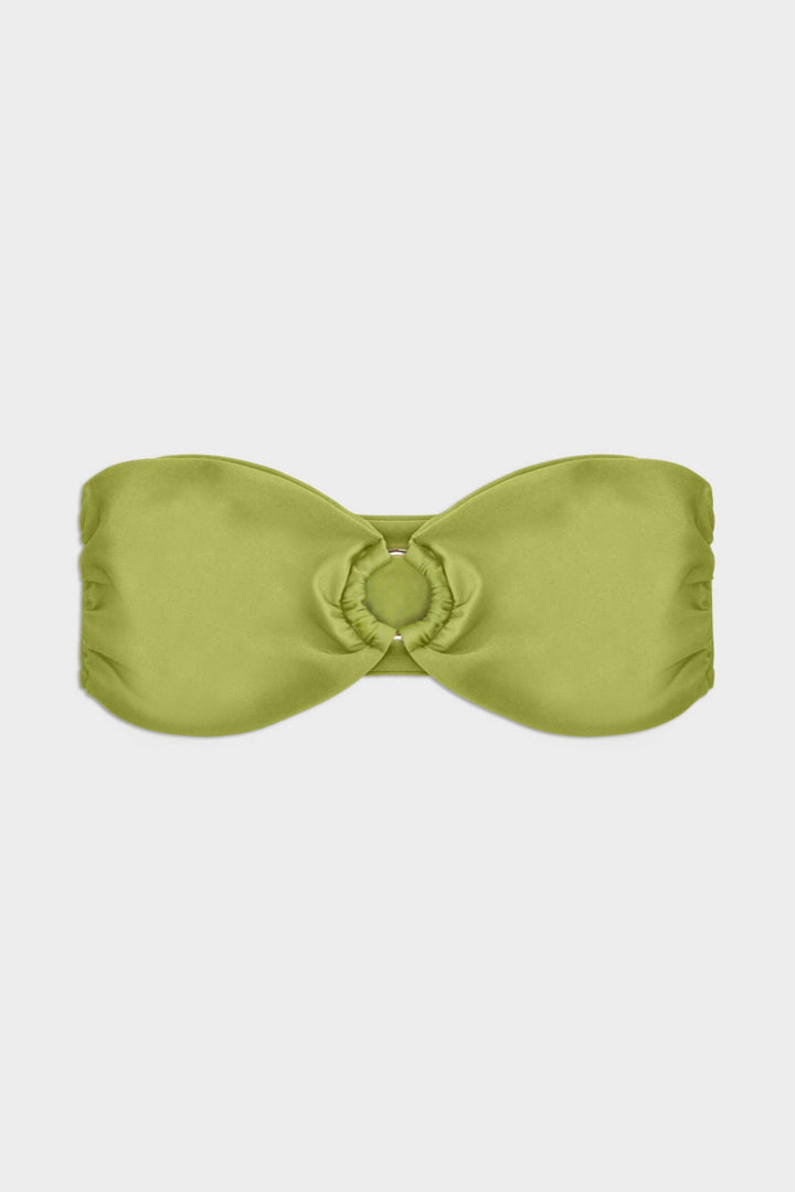 Caia Top - Citrus Green Shine