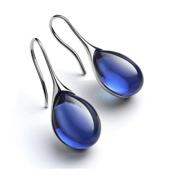 Celeste | Chic dangling earrings with crystals