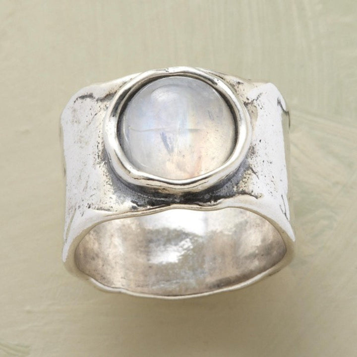 Sienna | Boho Moonstone Ring