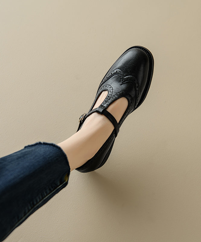 Brown Cowhide Leather Loafers