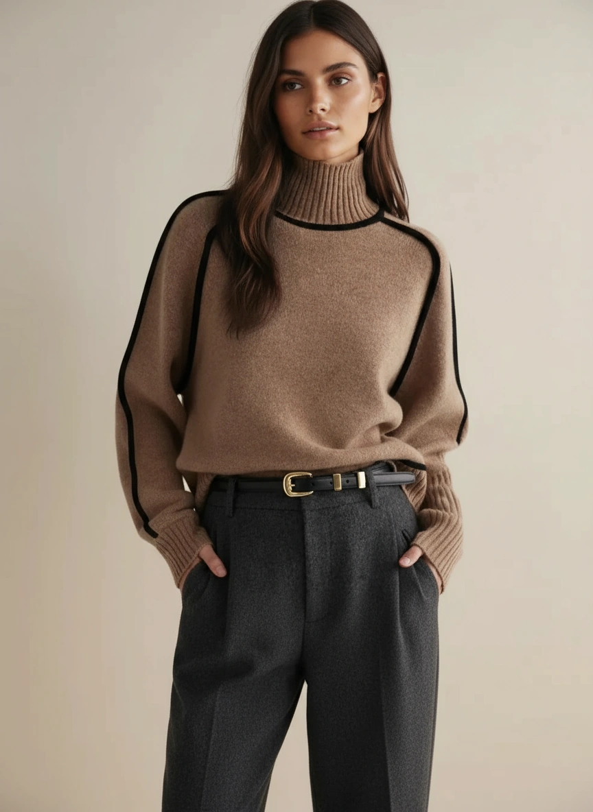 Maria™ | Essential Rollkragenpullover