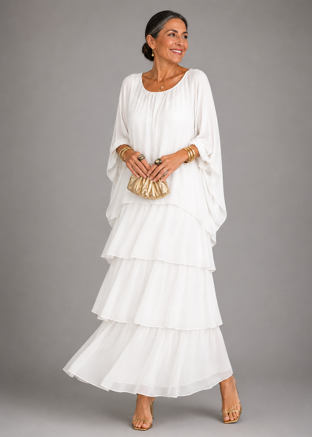 Lara | Elegant Flowing Maxi Dress