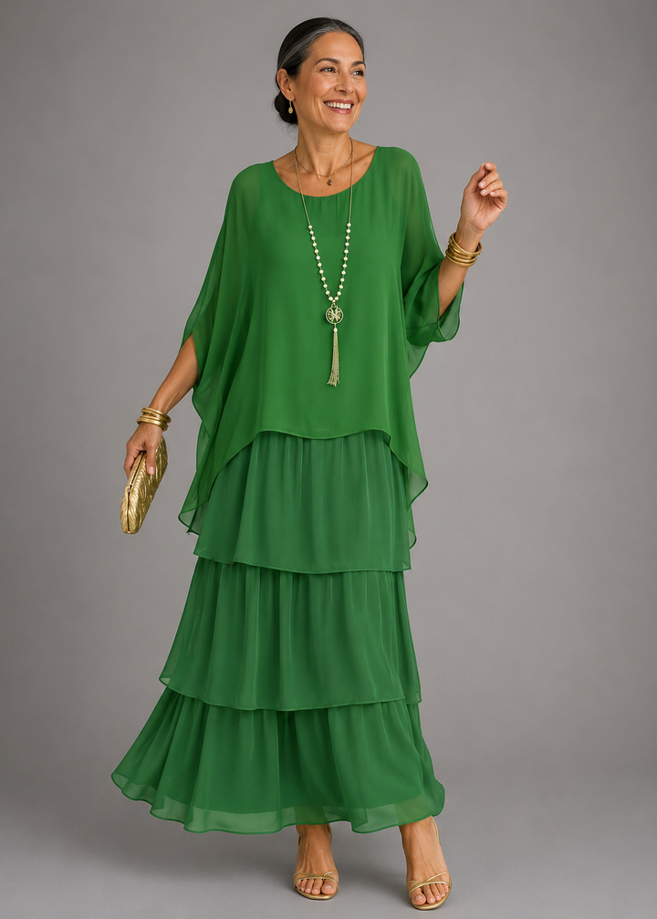 Lara | Elegant Flowing Maxi Dress